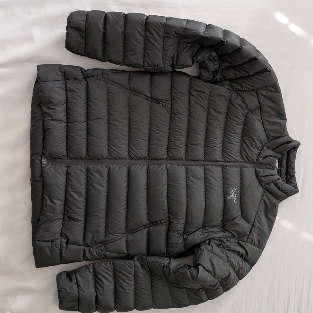 Arc'teryx Men's Black Puffer Jacket